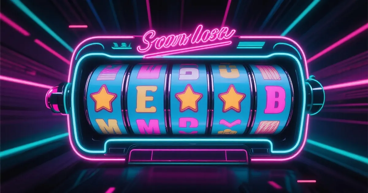 老虎机游戏视觉海报